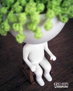 ROBERT PLANT IN A ROCKING CHAIR 3d model