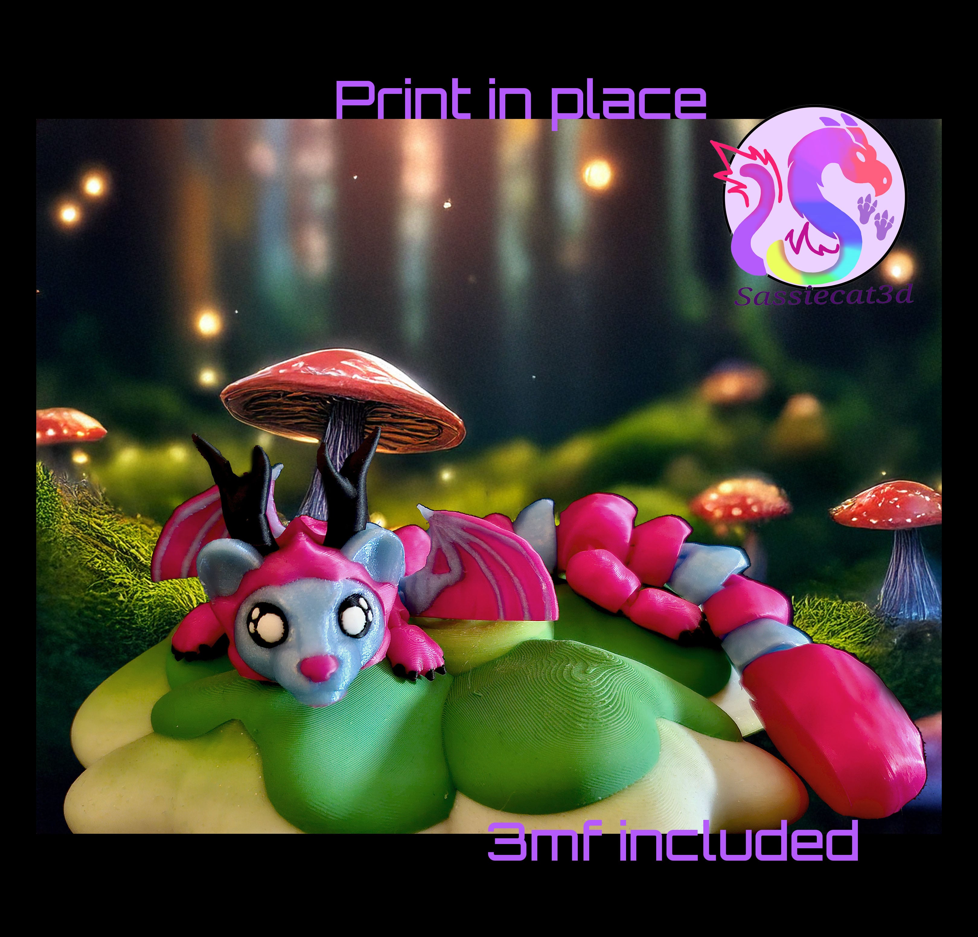 Forest Spirit Linked (Personal Use) 3d model