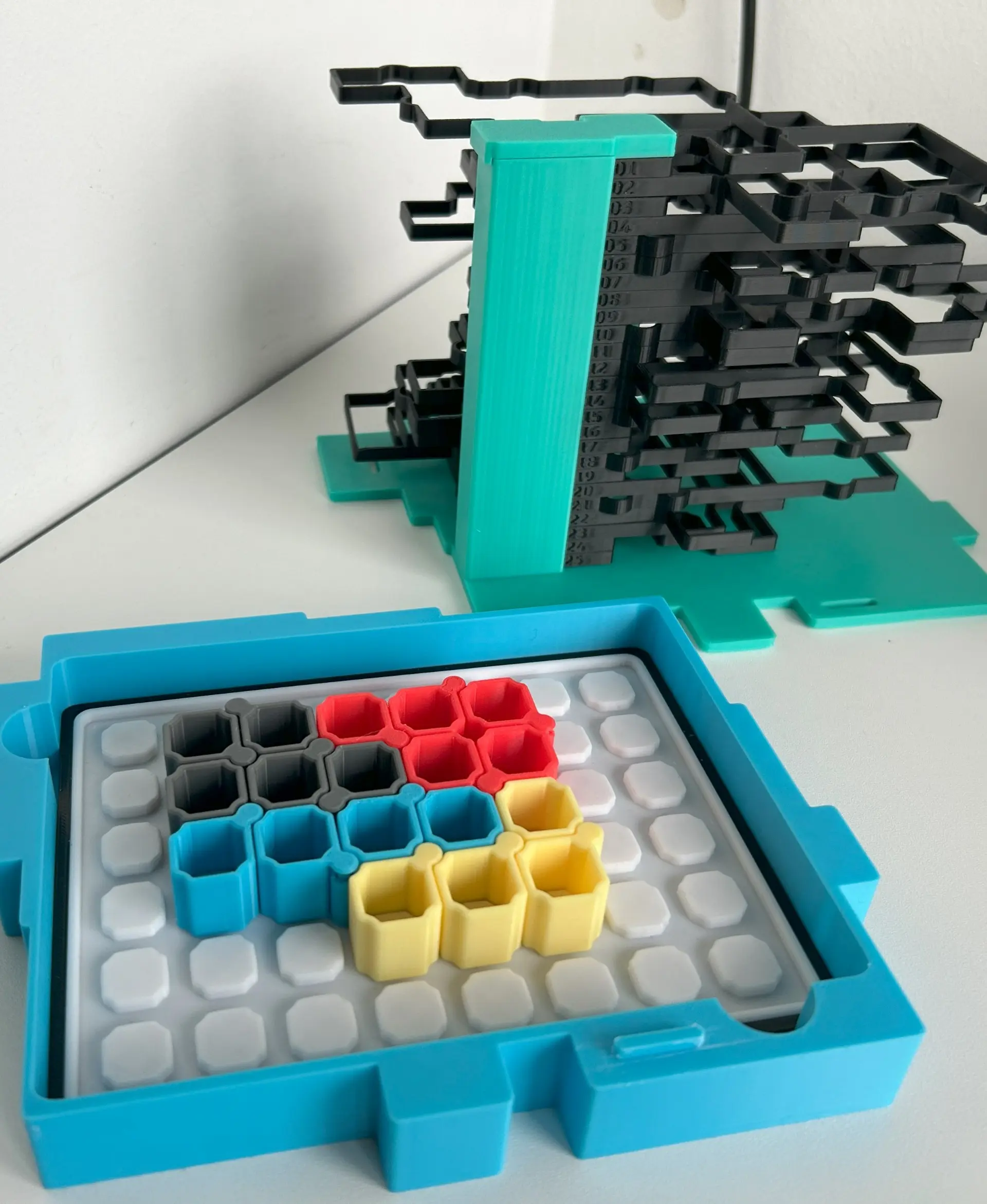 Great Game - Tried to come up with something to "Store" Problems and the Game - far from perfect, might be an Idea for a better 3D-Artists than me....
