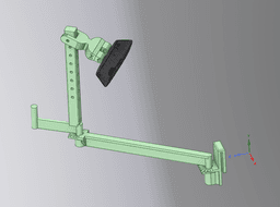C270 Detent Cam Mount System for Ender3 3d model