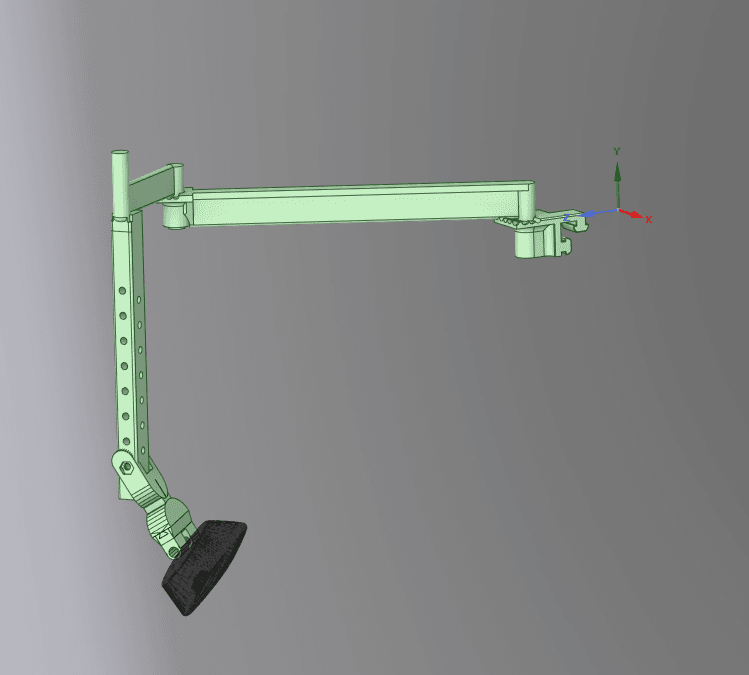 C270 Detent Cam Mount System for Ender3 3d model
