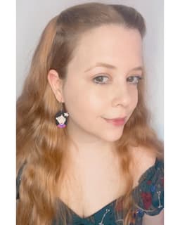 Mulan inspired jewelry earrings / necklace 3d model