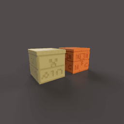 Minecraft Chiseled Sandstone 3d model