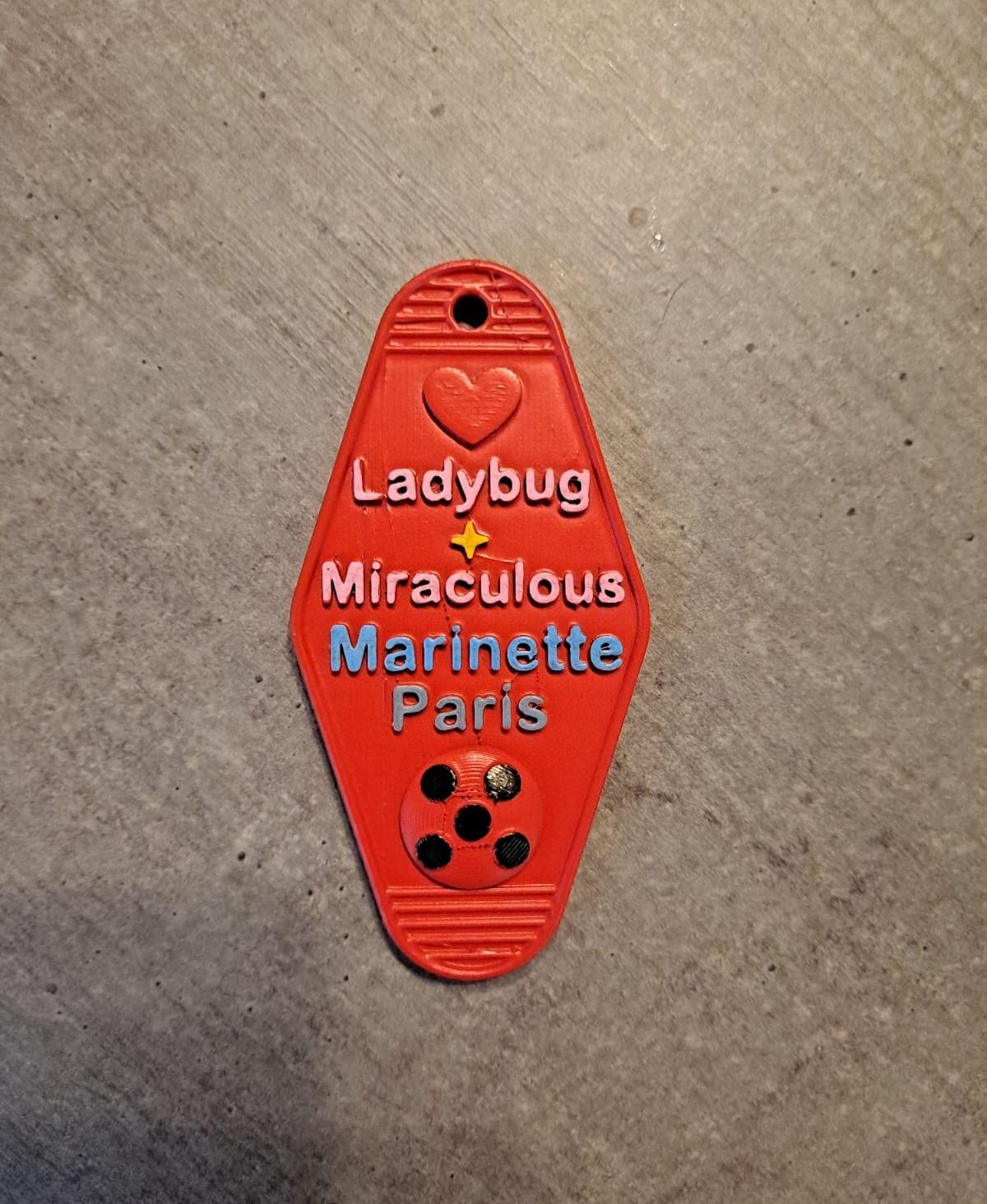 Ladybug keychain.stl 3d model