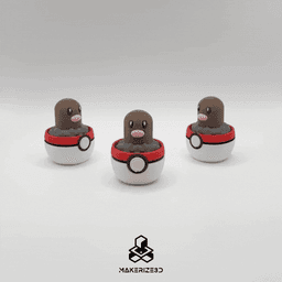 Diglett Clicker 3d model