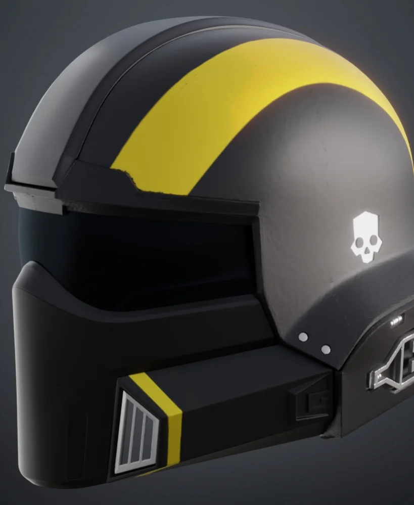 Helldivers 2 B-01 Helmet 3d model