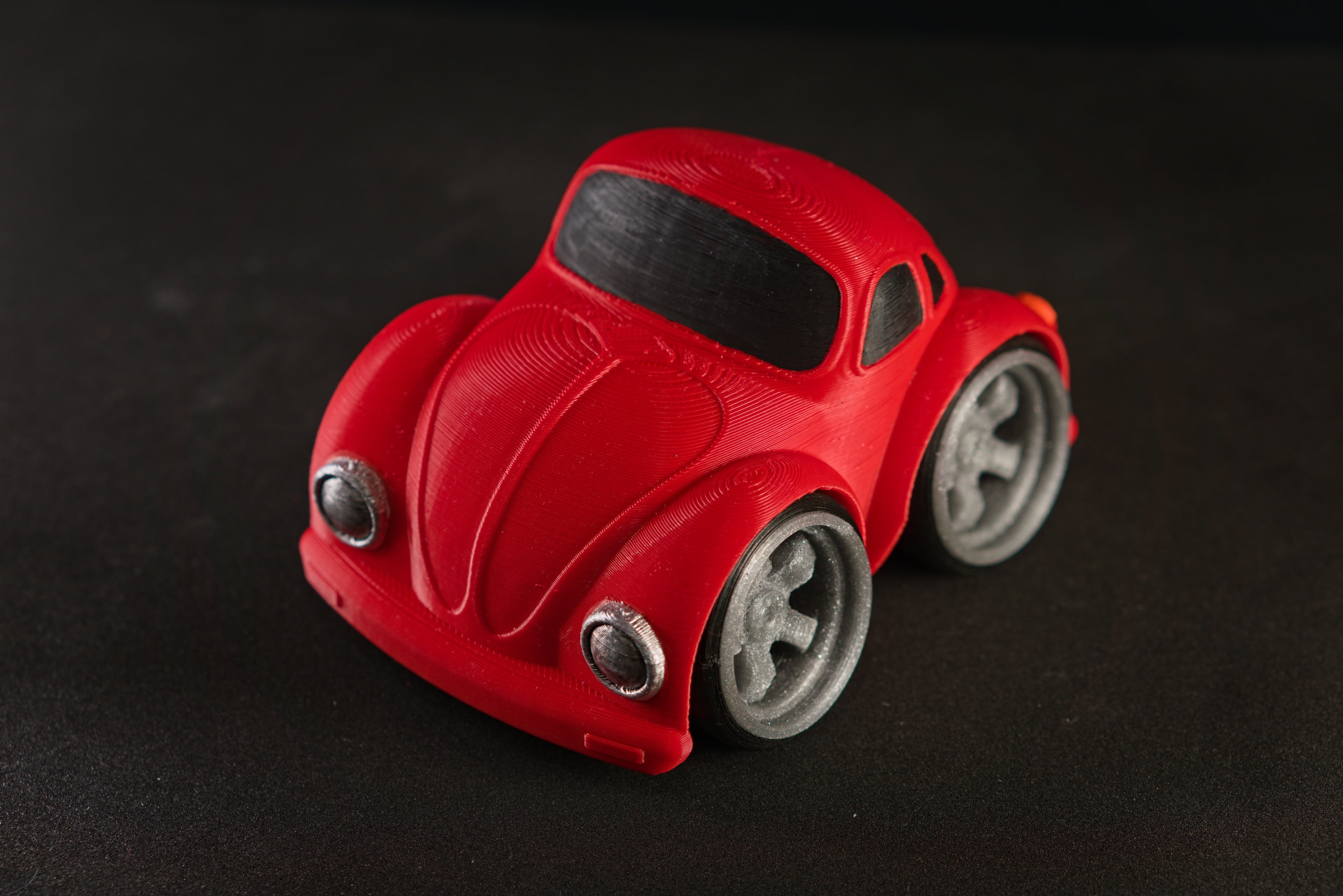Tooned Volkswagen Beetle 3d model