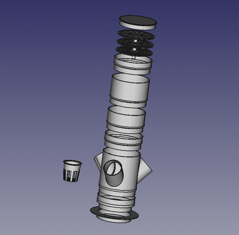 HydroponicTree 3d model