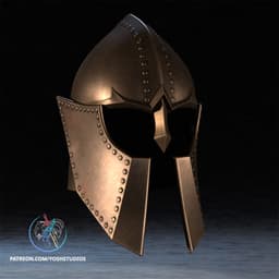 Guard Helmet 3D Printer File STL 3d model