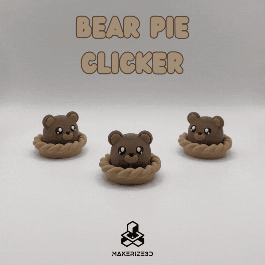Bear Pie Clicker 3d model