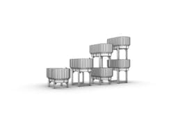 Plant Pot DM: 3 Designs 3d model