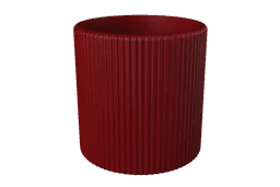 07. Circle V7 Custom Vase Design: Personalized Forms for Miniature and Modern Spaces - Ikebana Home 3d model