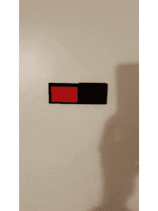 Bathroom indicator - Indicatore bagno 3d model