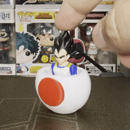 VEGETA FIDGET CLICKER PREMIUM 3d model