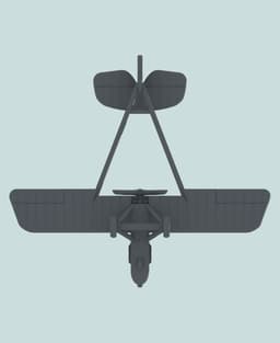 1:144 Airco D.H.2 3d model