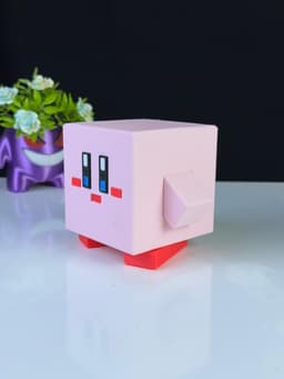 Kirby Minecraft 3d model