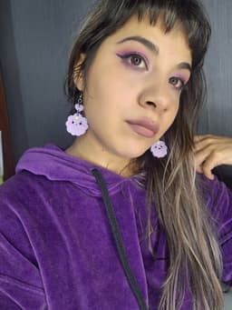 Lumpy Space Princess Earrings 3d model