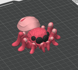 Cute Spooky Spider Articulated 3d model