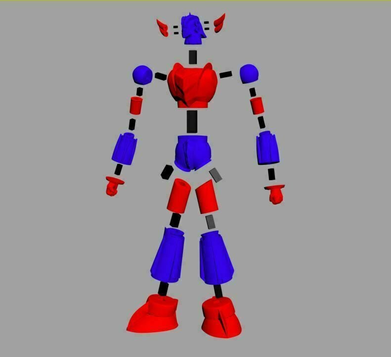 grendizer goldorak 3d model
