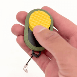 Jumbo Magnetic Fidget Slider with Keychain, Spiked Magnetic Fidget Toy, Quiet Enhanced Focus 3d model