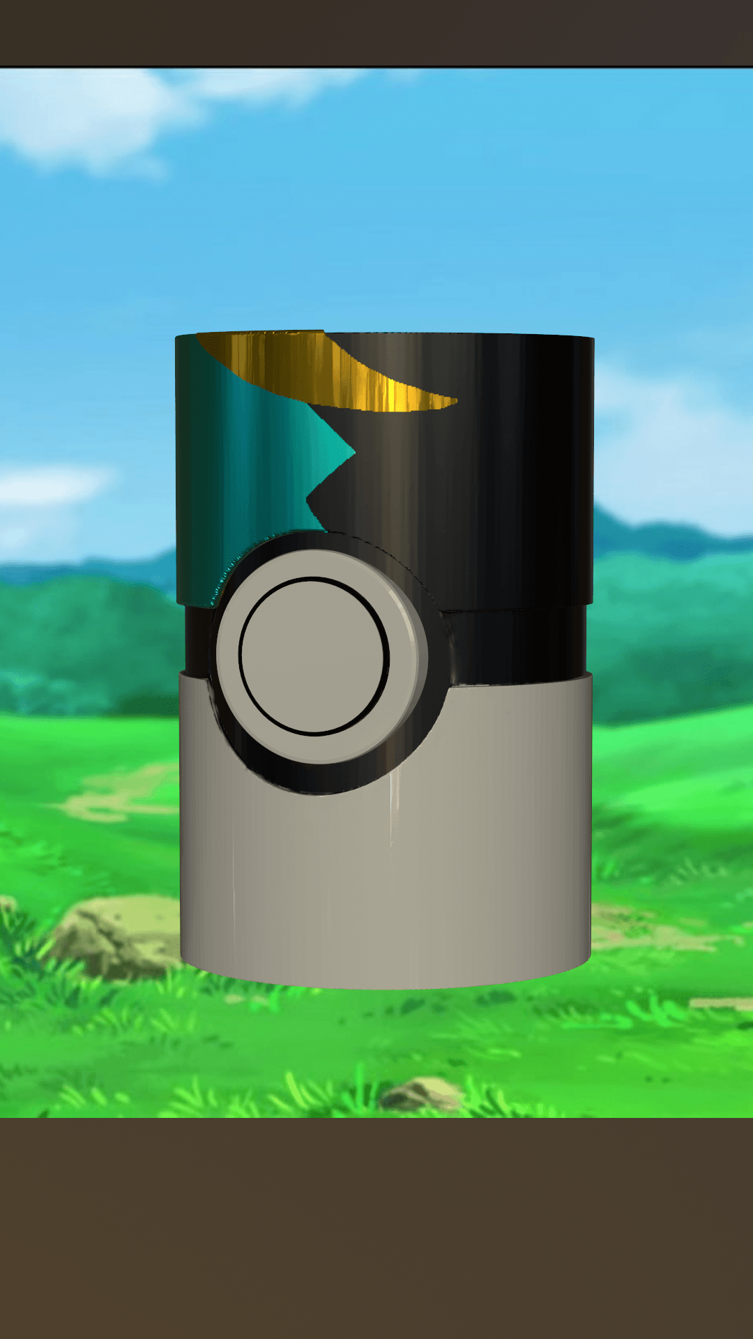 Remix of Blank Can Cup RETURNS! Moon ball 3d model