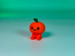 Oranje fruit & veggie buddy 3d model