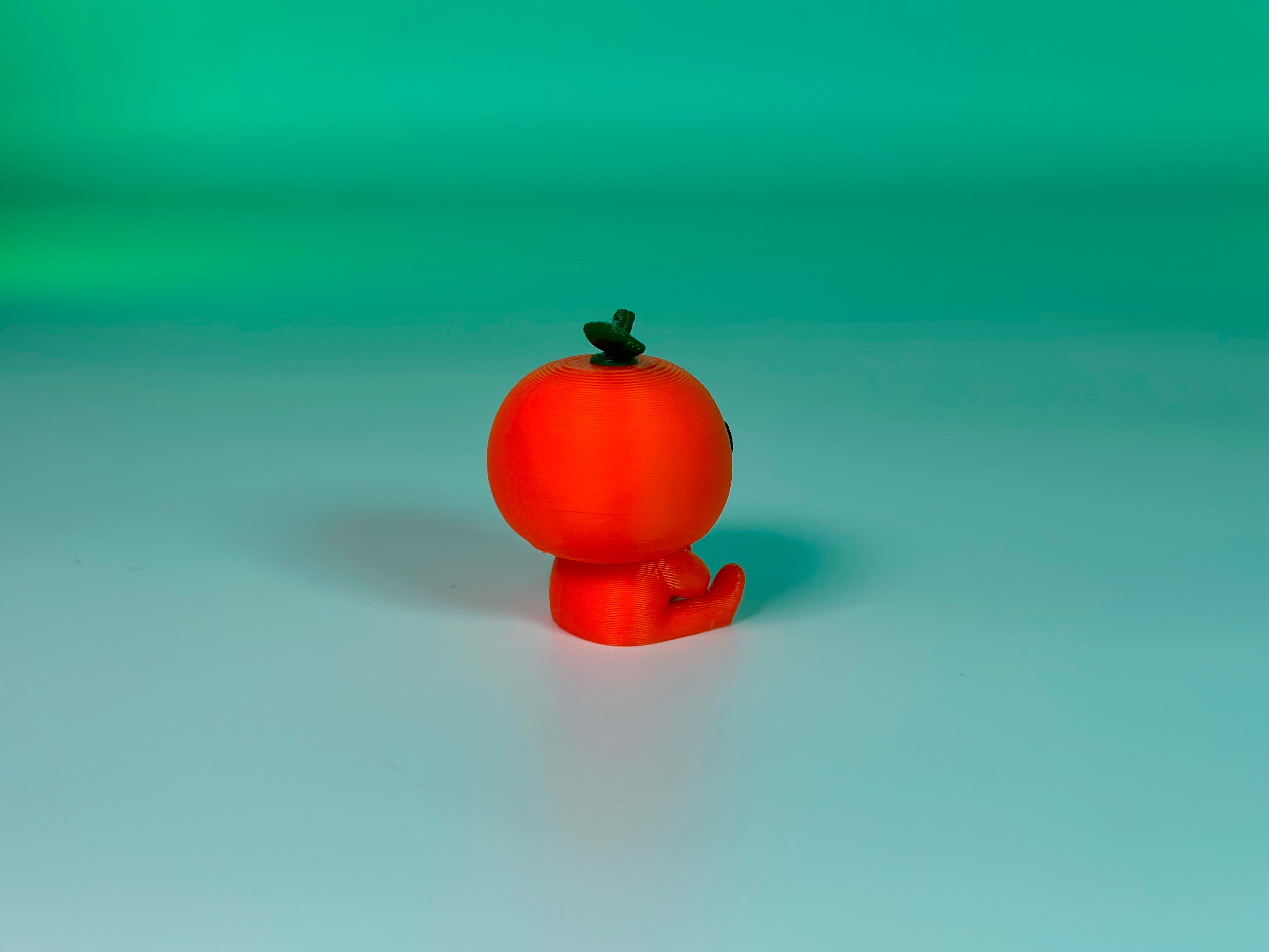 Oranje fruit & veggie buddy 3d model