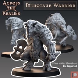 Minotaur Warrior 3d model