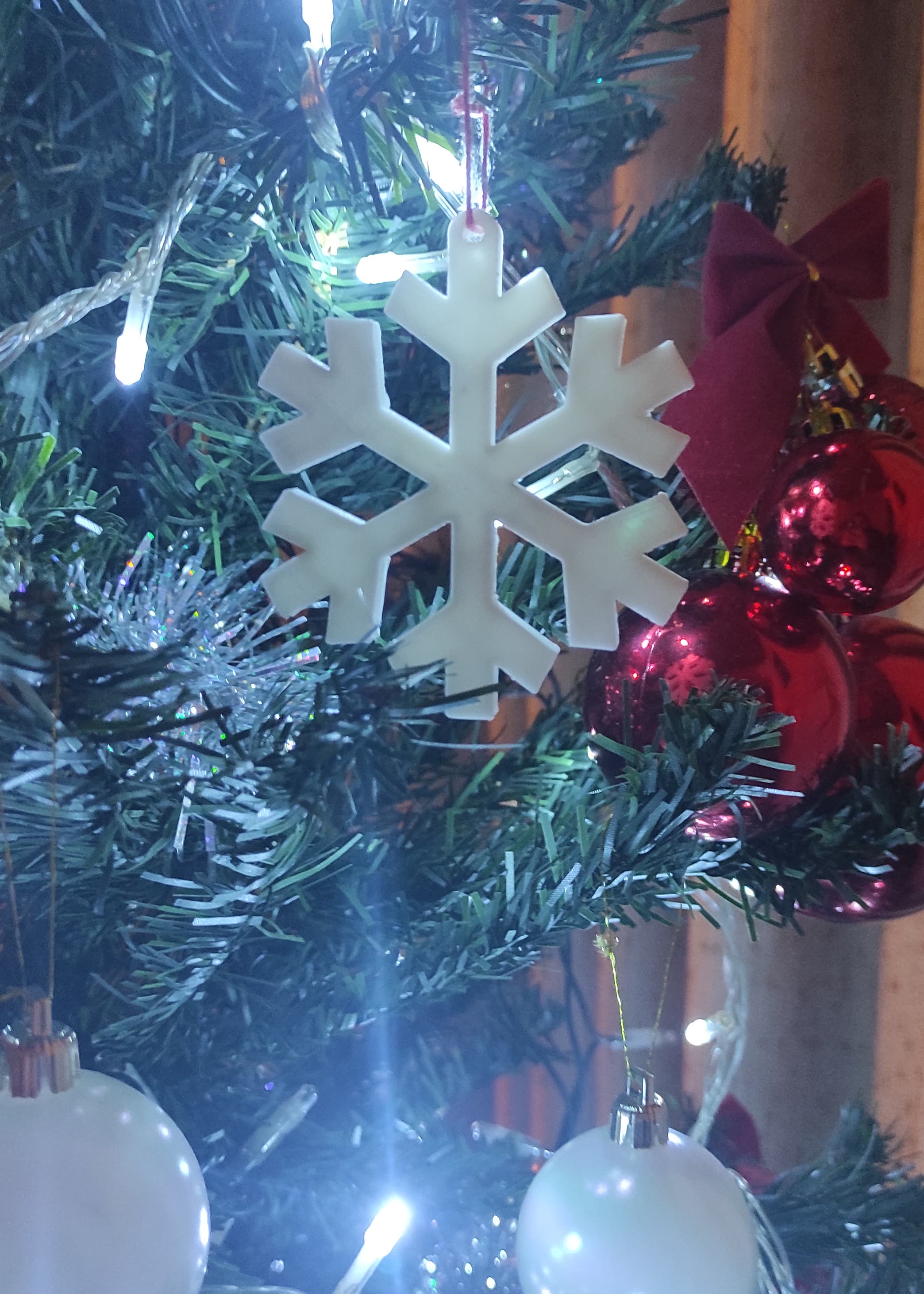 Snowflake Ornament 1 3d model