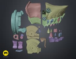 Arcane – Jinx Fishbones rocket launcher 3d model