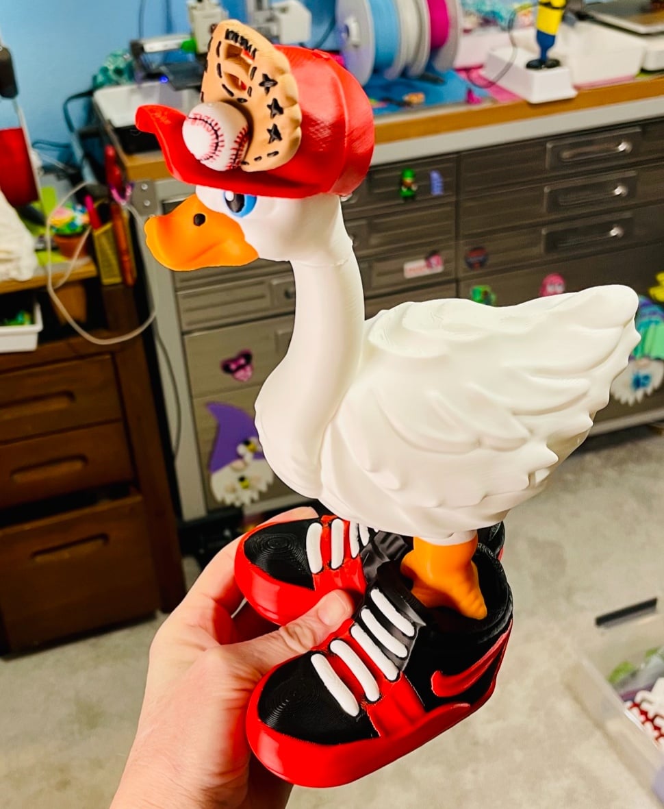 Baseball Goose Gear for Porch Goose 3d model
