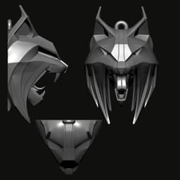 The Witcher Lynx Medallion: Ciri's Legacy 3d model