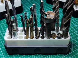 3x1x1 - Big Drill Holder - Multibin Insert 3d model