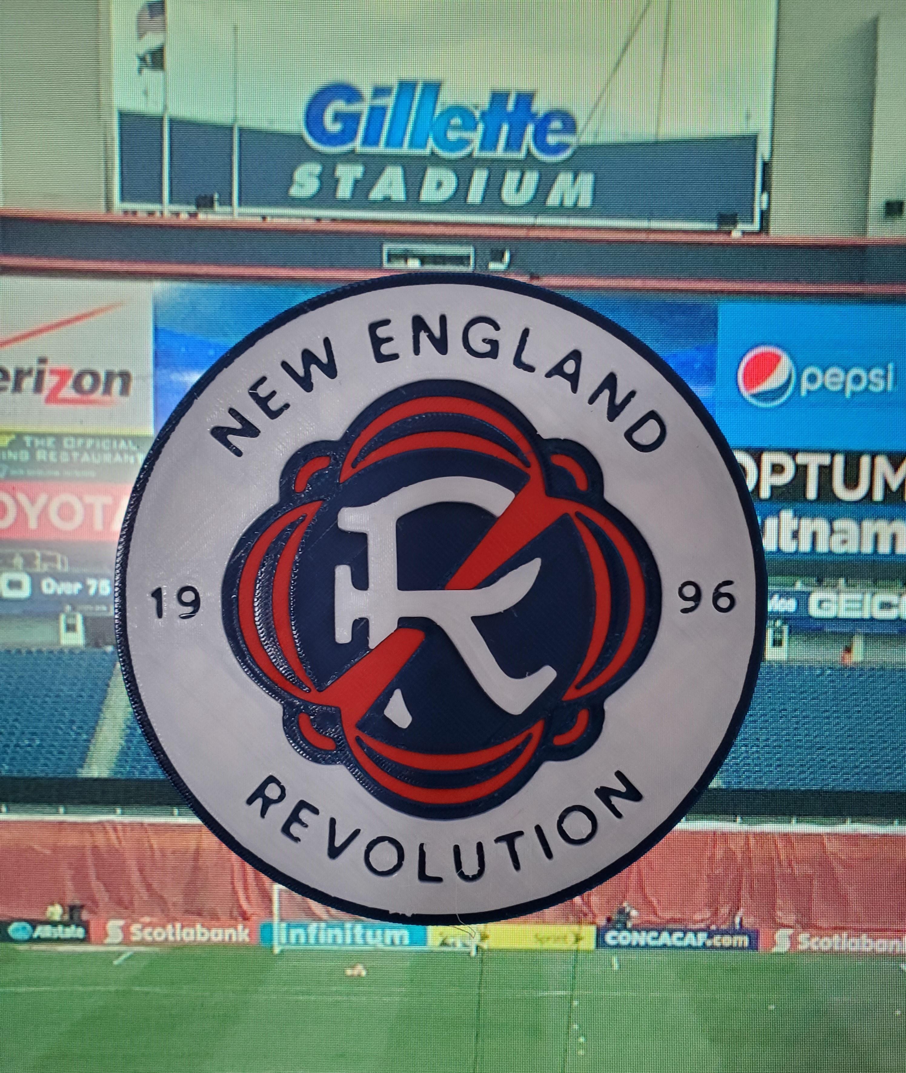 CS New England Revolution coaster or plaque 3d model
