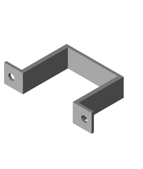 Power Strip Mounting Strap.stl 3d model