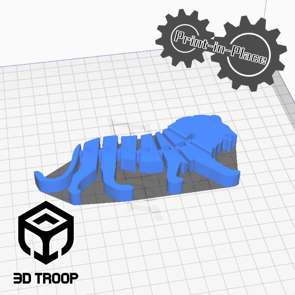 Lion Flex 3DTROOP.stl 3d model