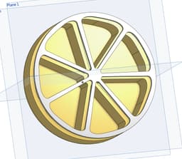Lemon Trinket Tray 3d model