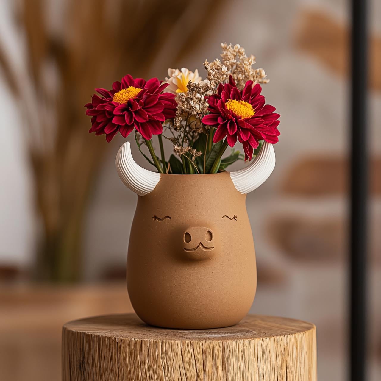 Cow Vase – Whimsical, Farmhouse-Inspired Decor for Animal Lovers 3d model