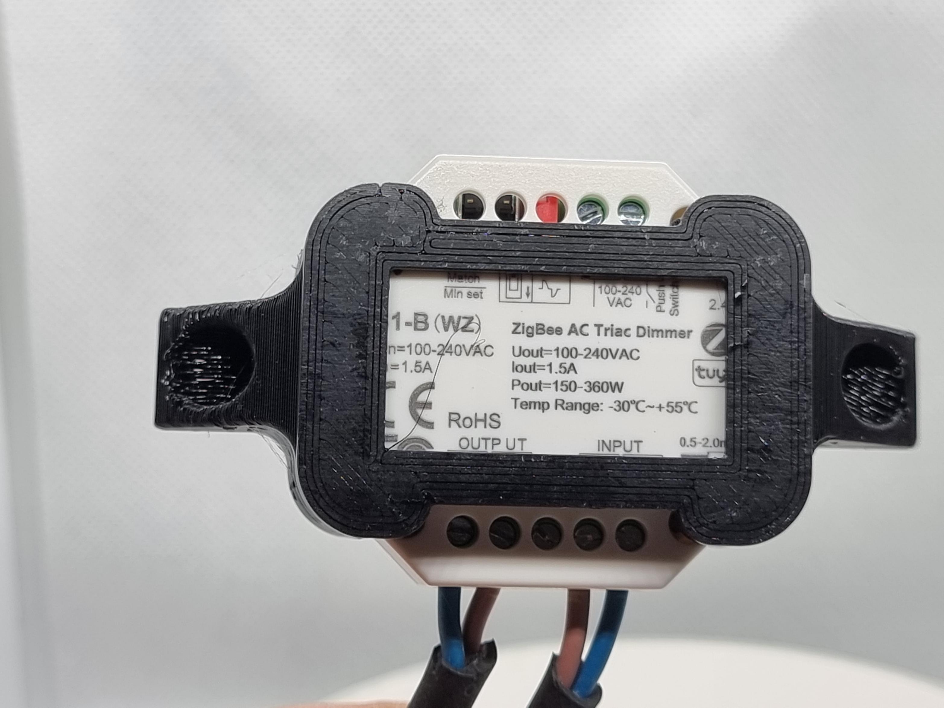 S1-B (WZ) Zigbee Dimmer switch wall mount 3d model