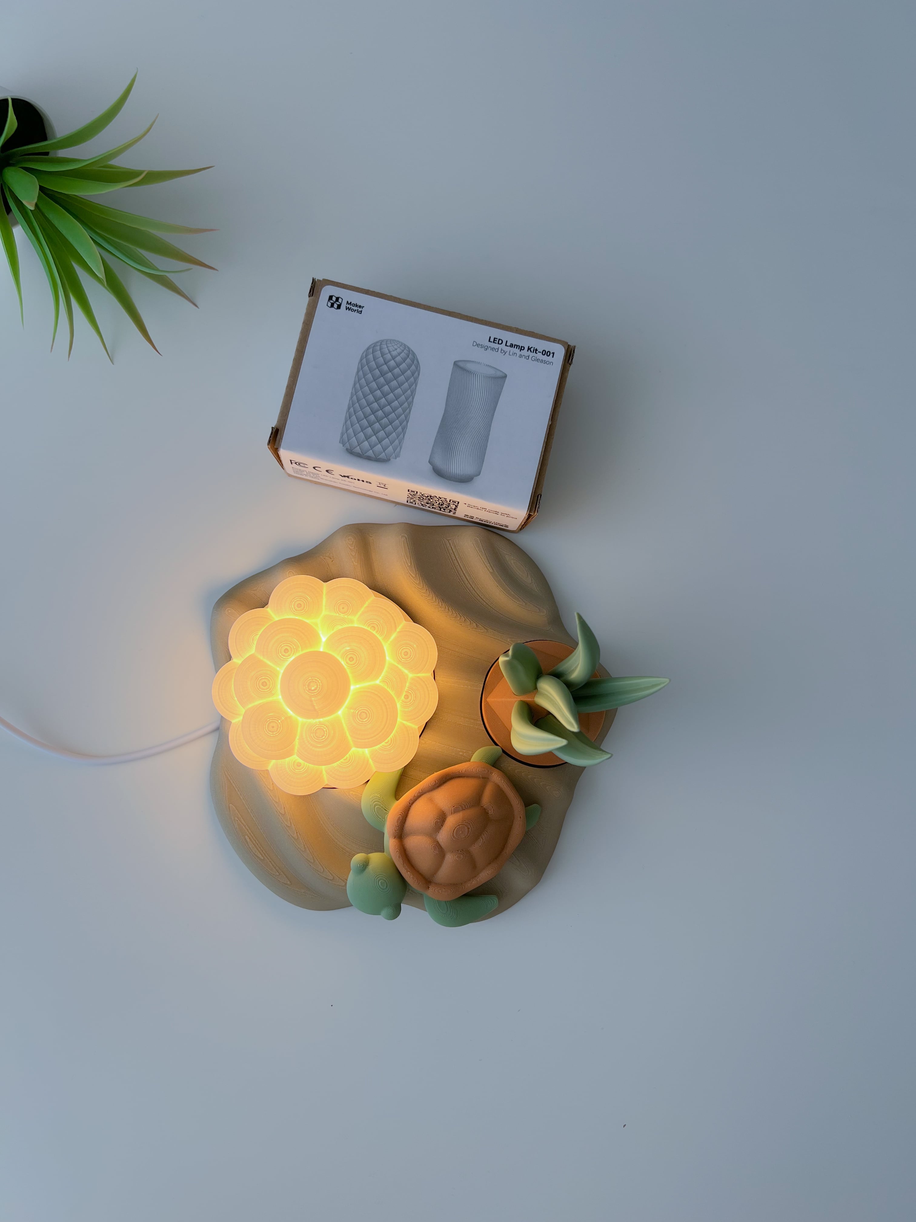Turtle Eggs Lamp 3d model