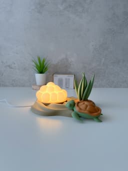 Turtle Eggs Lamp 3d model