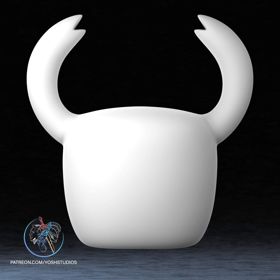 Hollow Knight Mask 3D Printer File STL 3d model