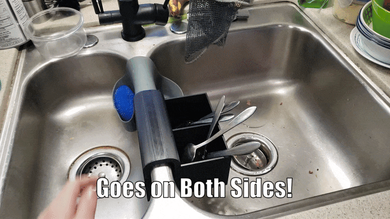 Sink Cutlery Holder 3d model