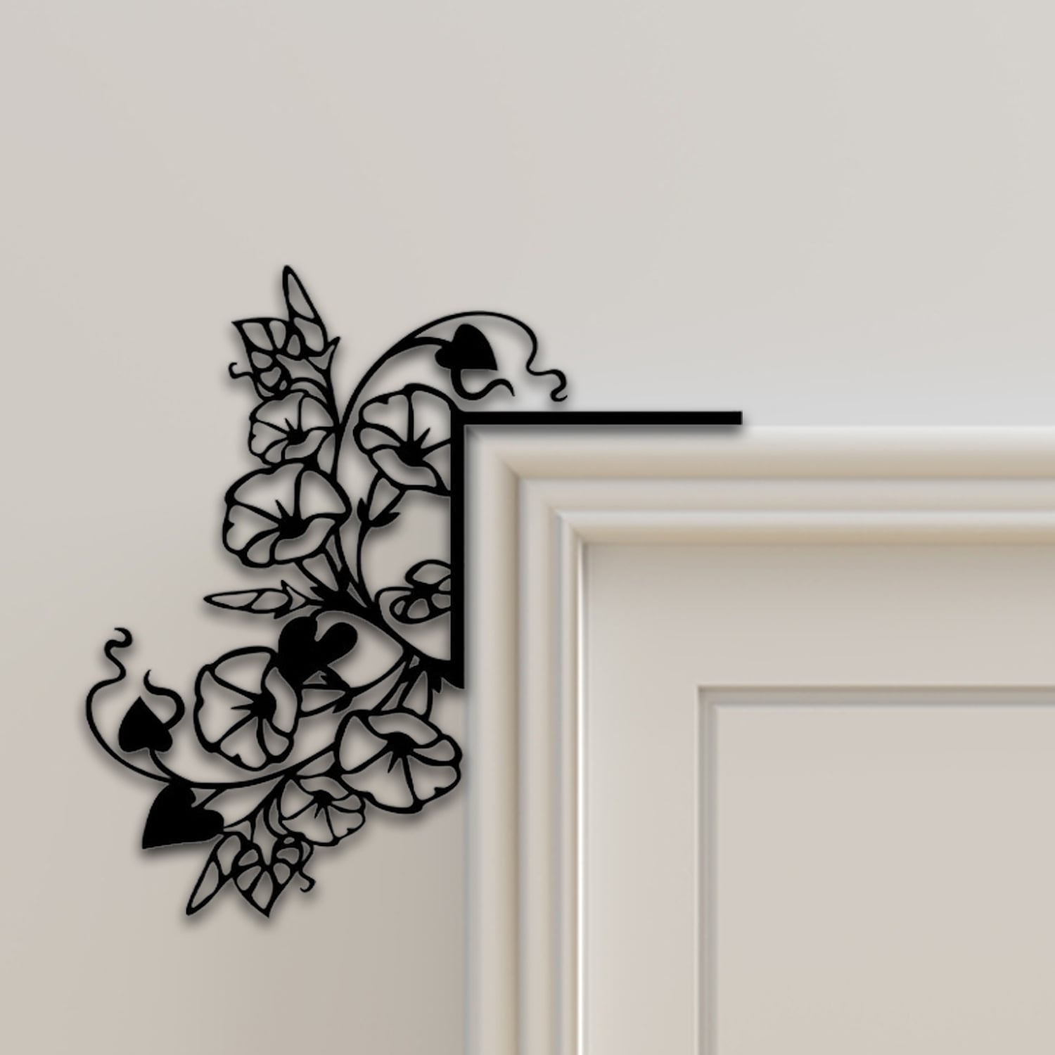 Flower Door Corner Decor 3d model