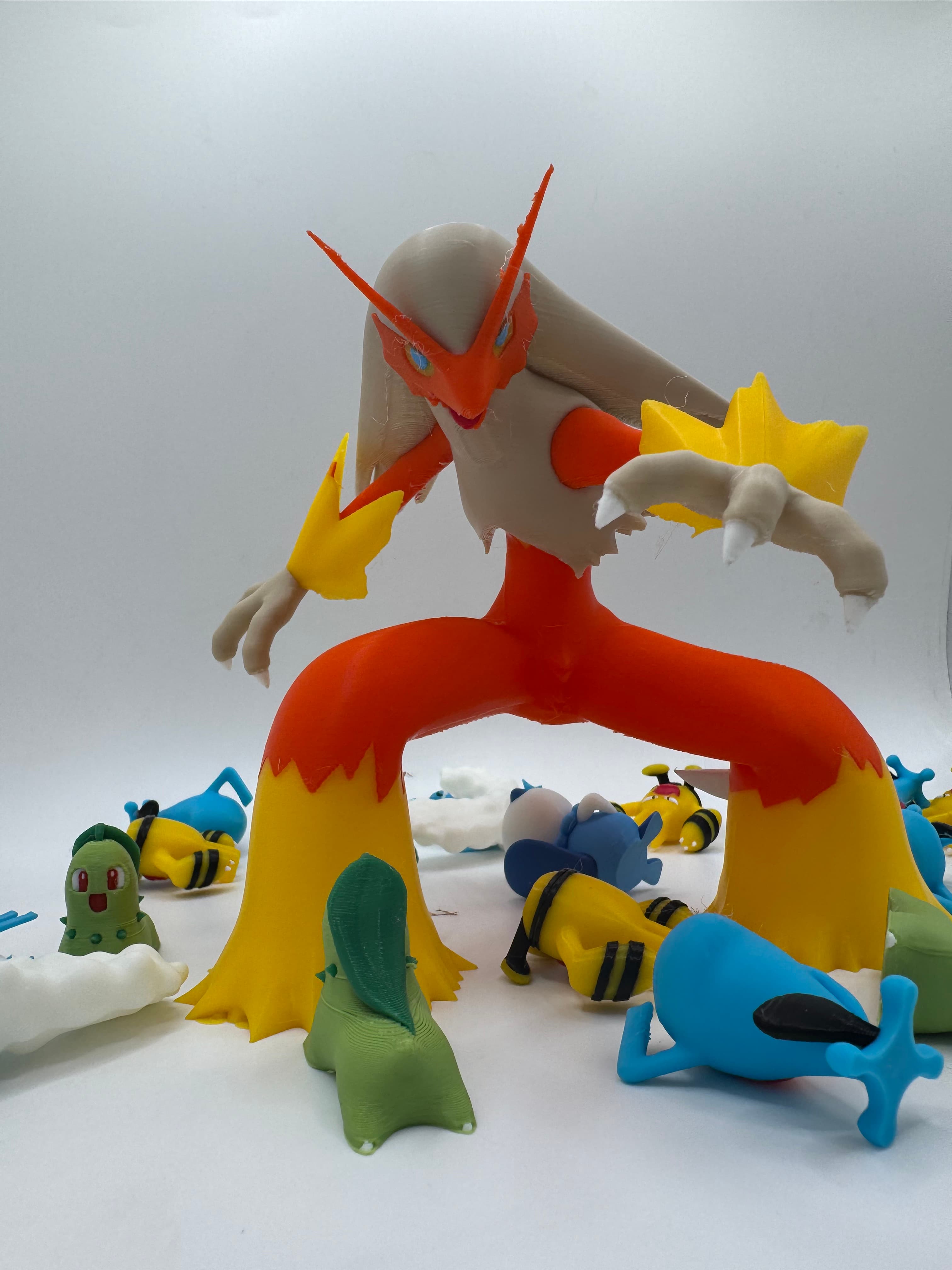 Blaziken (3MF included) 3d model