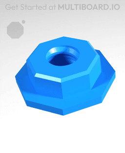 Plate Lid Foot 3d model