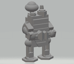 FHW: Worker Bot Medic 3d model
