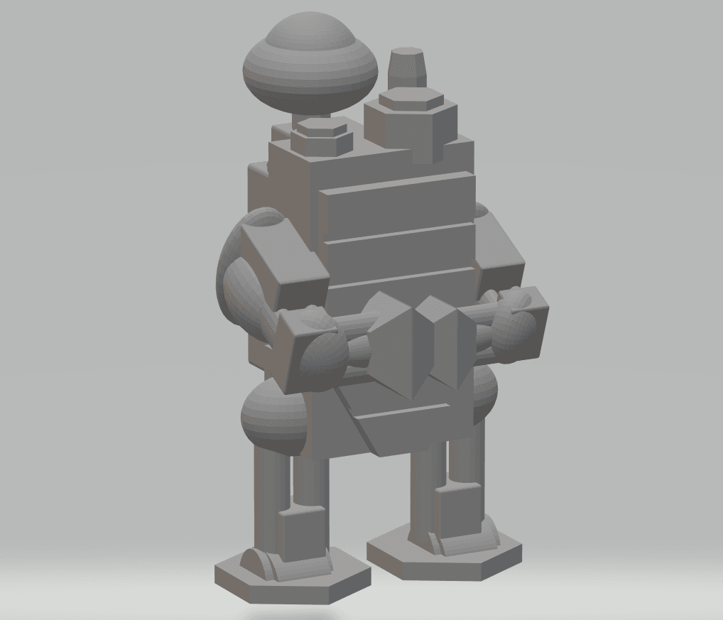 FHW: Worker Bot Medic 3d model