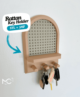 RattanKeyHolder 3d model