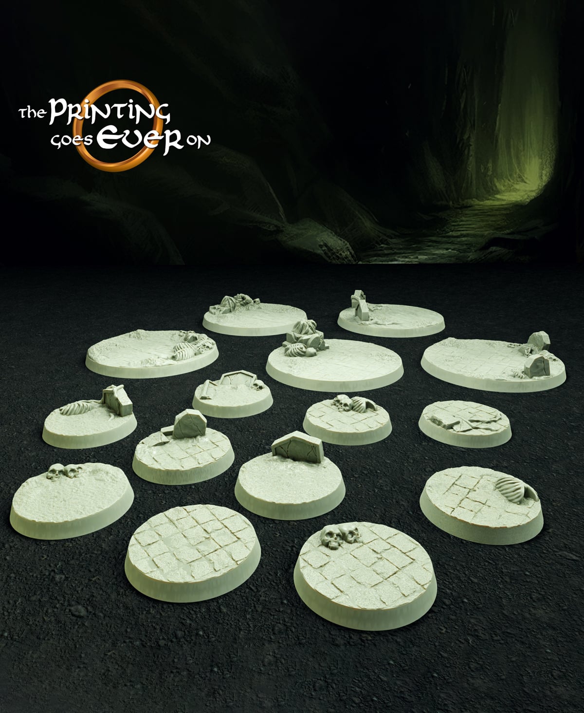Ghost City Bases 3d model